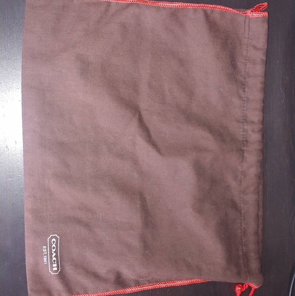 Coach dust bag